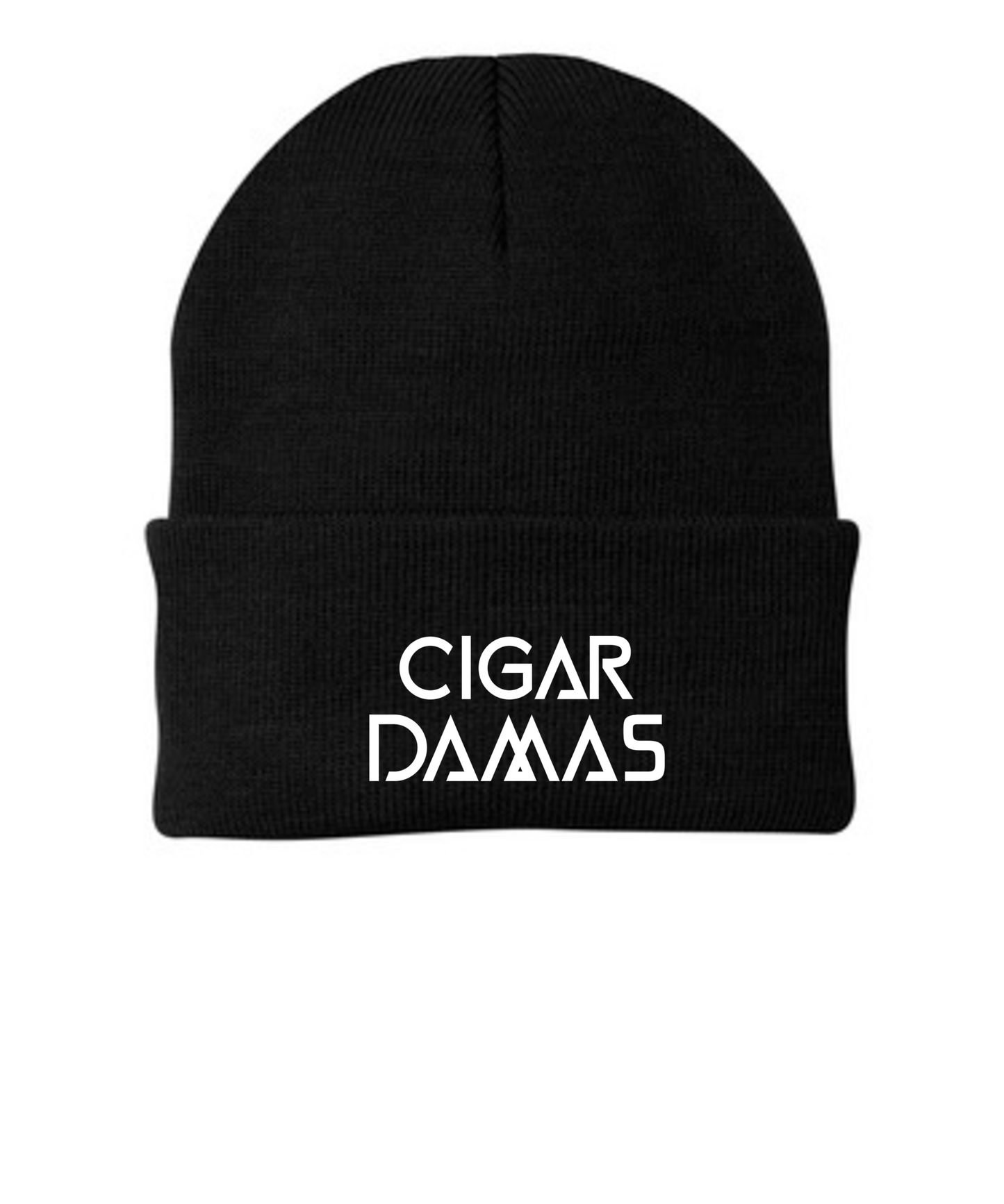 Cigar Damas Knit Cap Black Beanie