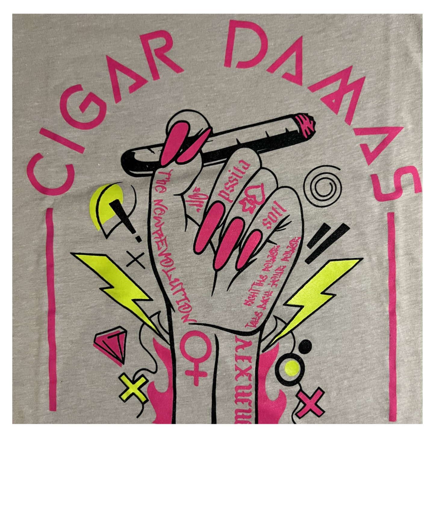 CIGAR DAMAS REVOLUTION Unisex CVC Tee