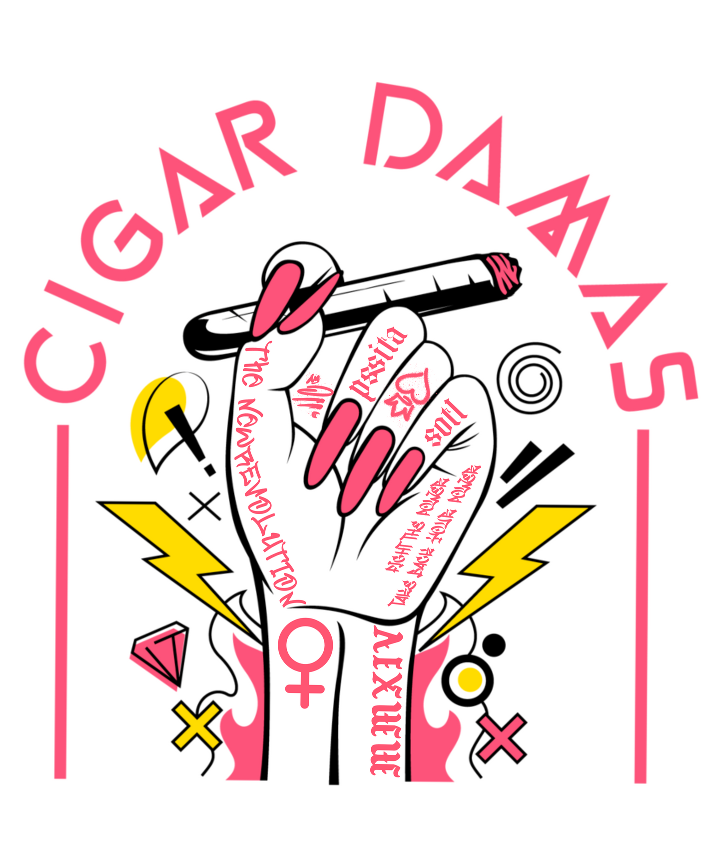 CIGAR DAMAS REVOLUTION Unisex CVC Tee